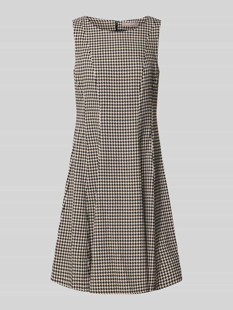 Christian Berg Woman Selection Mini-jurk met pied-de-poule-motief