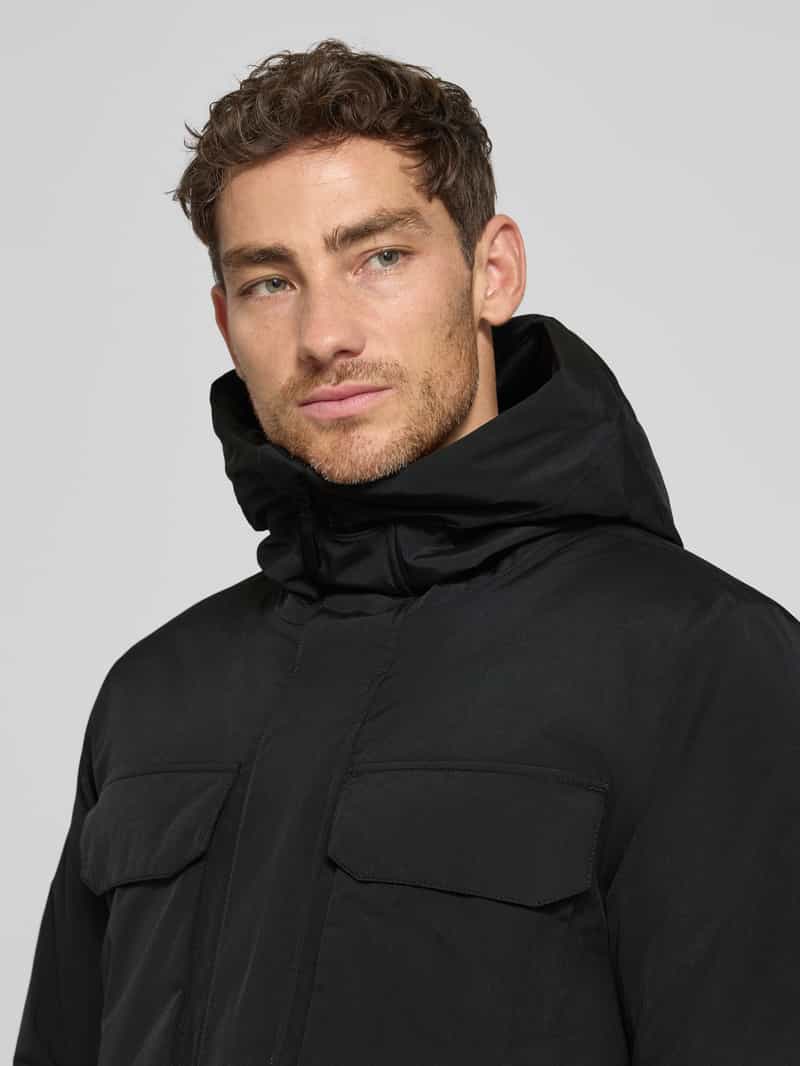 Didriksons Parka met klepzakken model 'AIDEN'