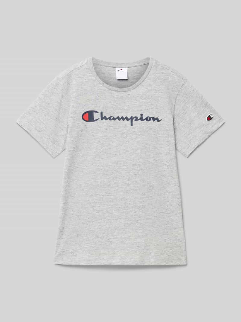 Champion T-shirt met labelprint