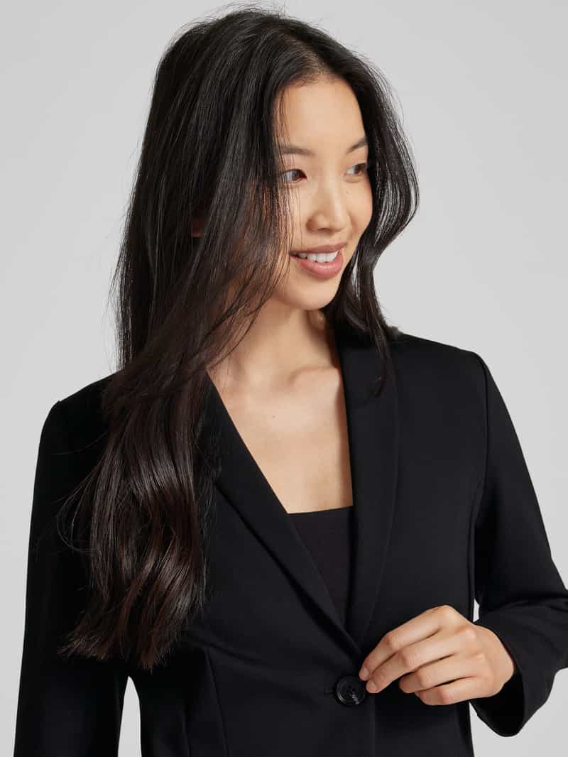 Zero Blazer met reverskraag model 'JULIA'