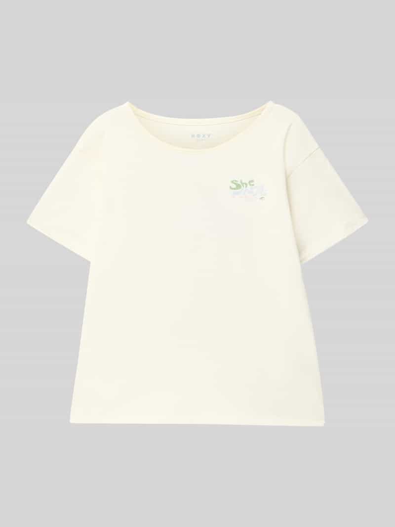 Roxy T-shirt met statementprint