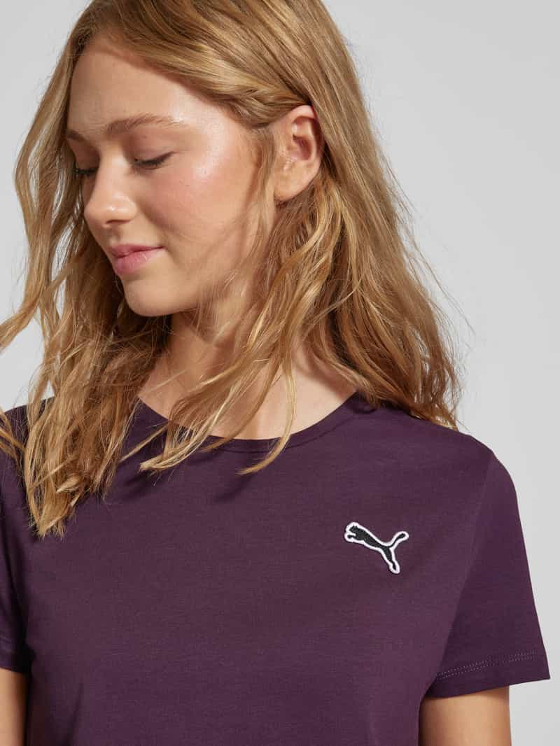 Puma T-shirt met labelstitching