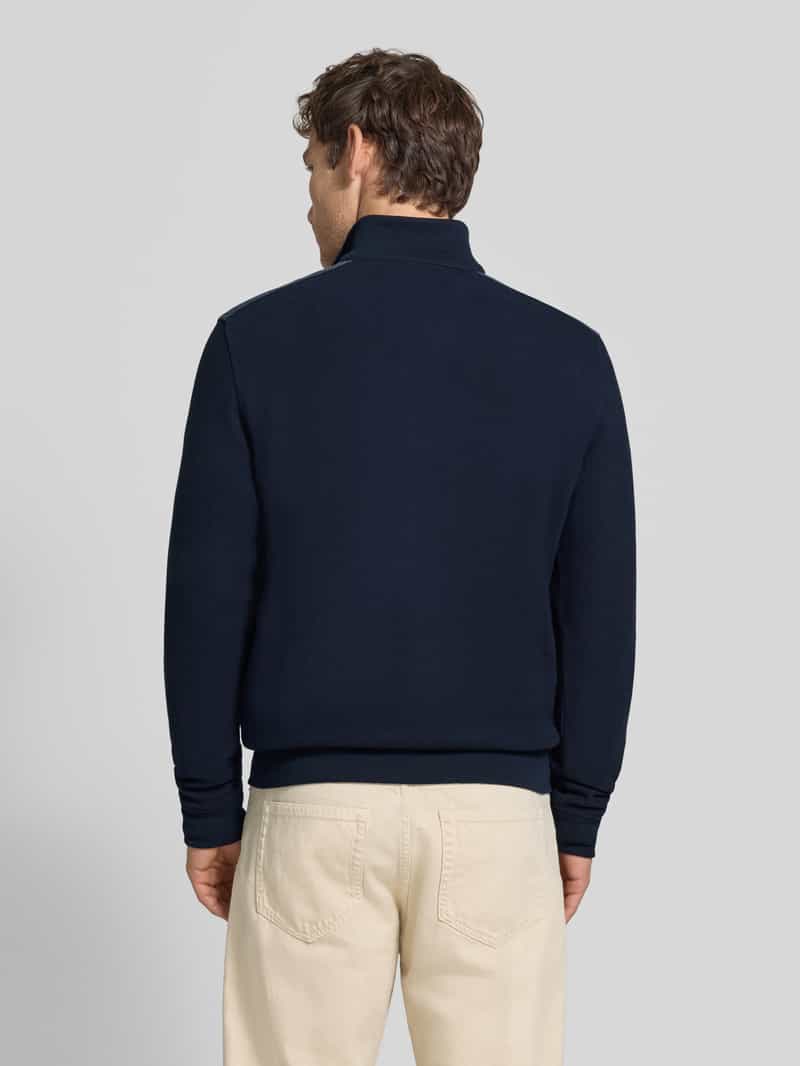Bugatti Sweatshirt met labeldetails