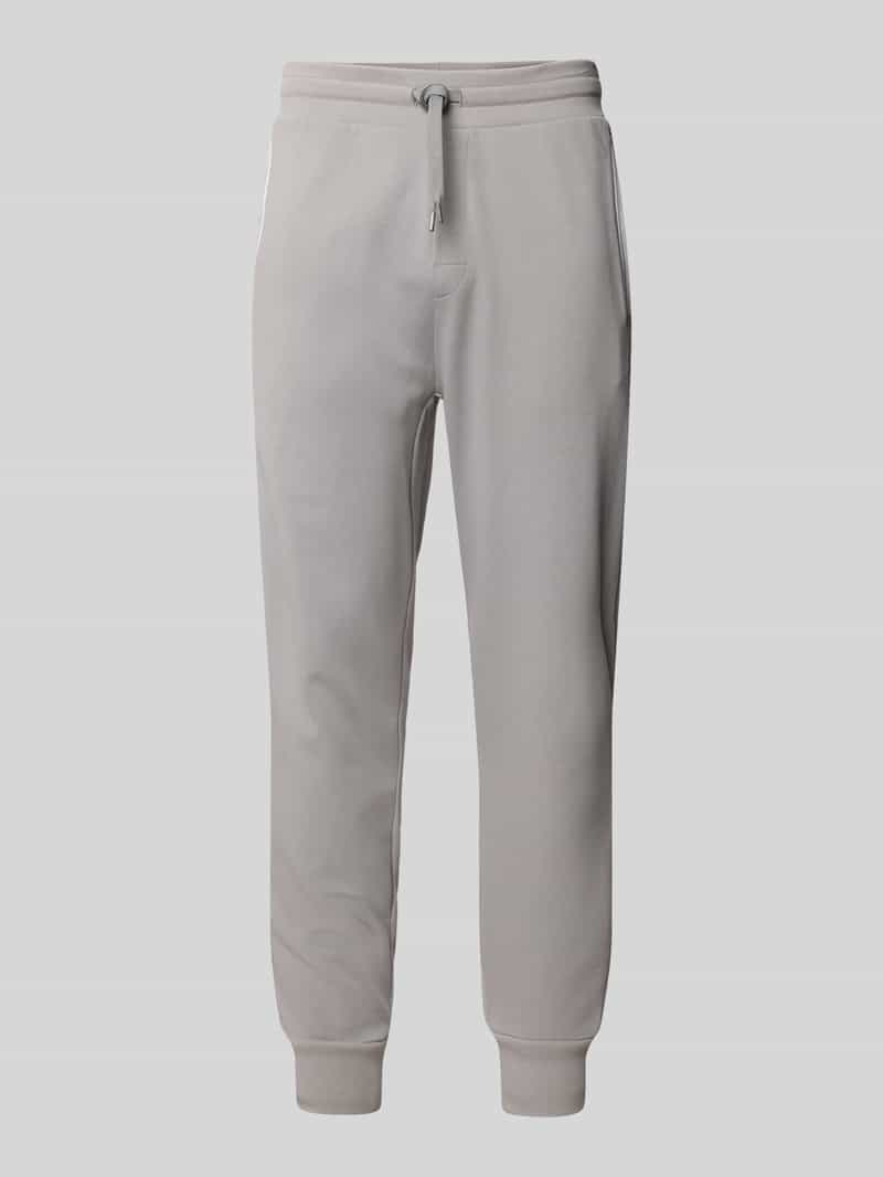 Boss Regular fit sweatpants van katoenmix