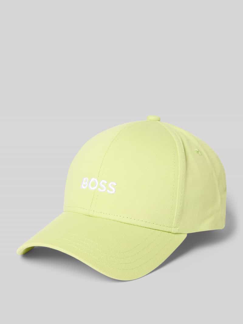 Boss Baseballpet met labelstitching model 'Zed'