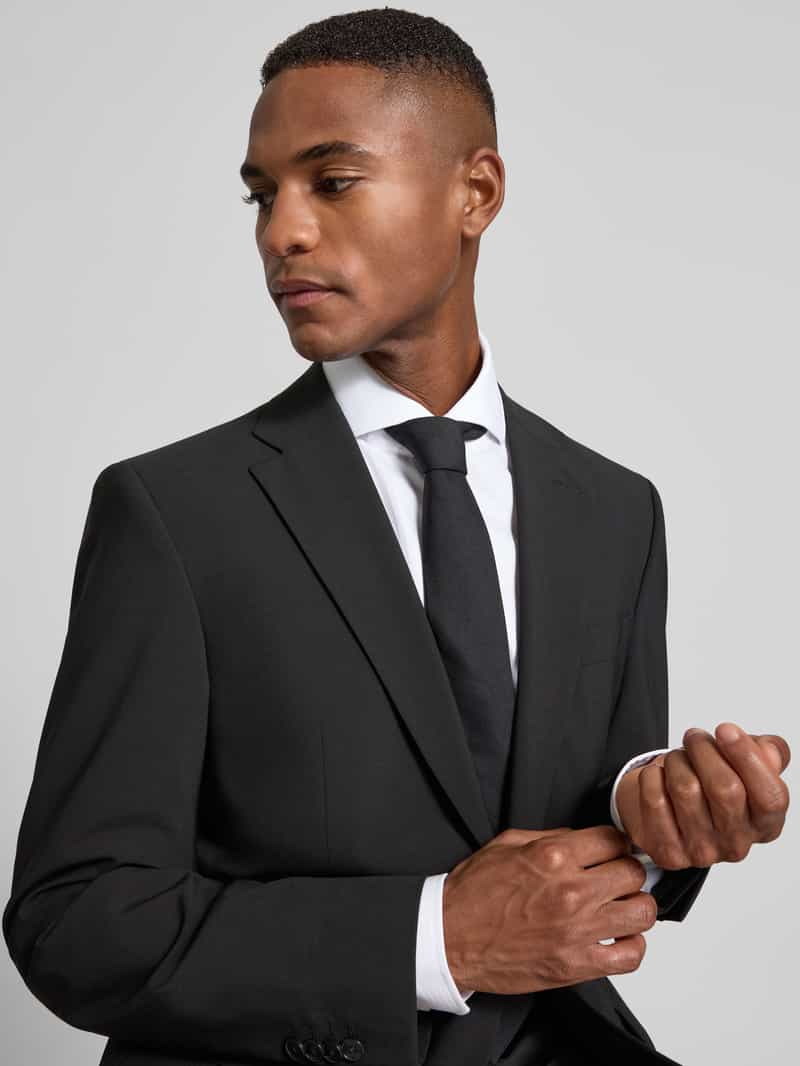 Boss Slim fit zakelijk overhemd met extra lange mouwen