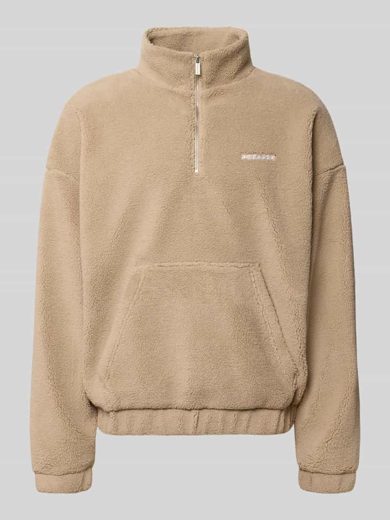 PEGADOR relaxed fit schipperstrui met gestikt logo model 'PUKA'