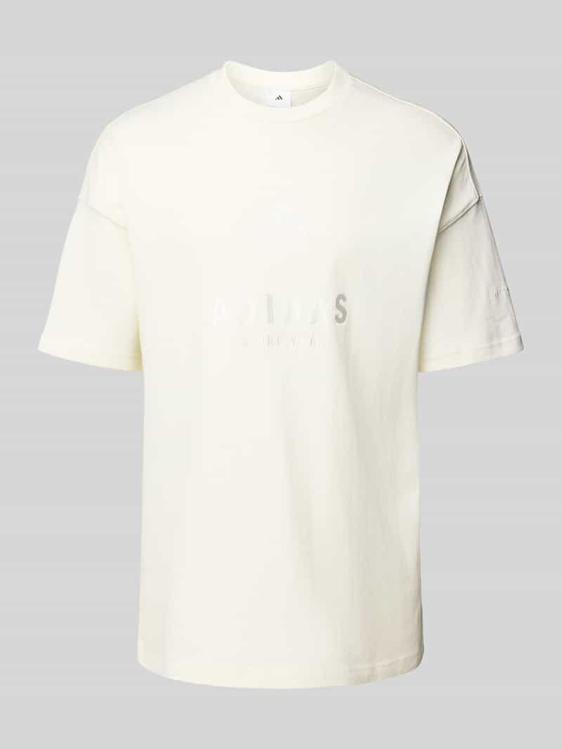 ADIDAS SPORTSWEAR T-shirt met labelstitching