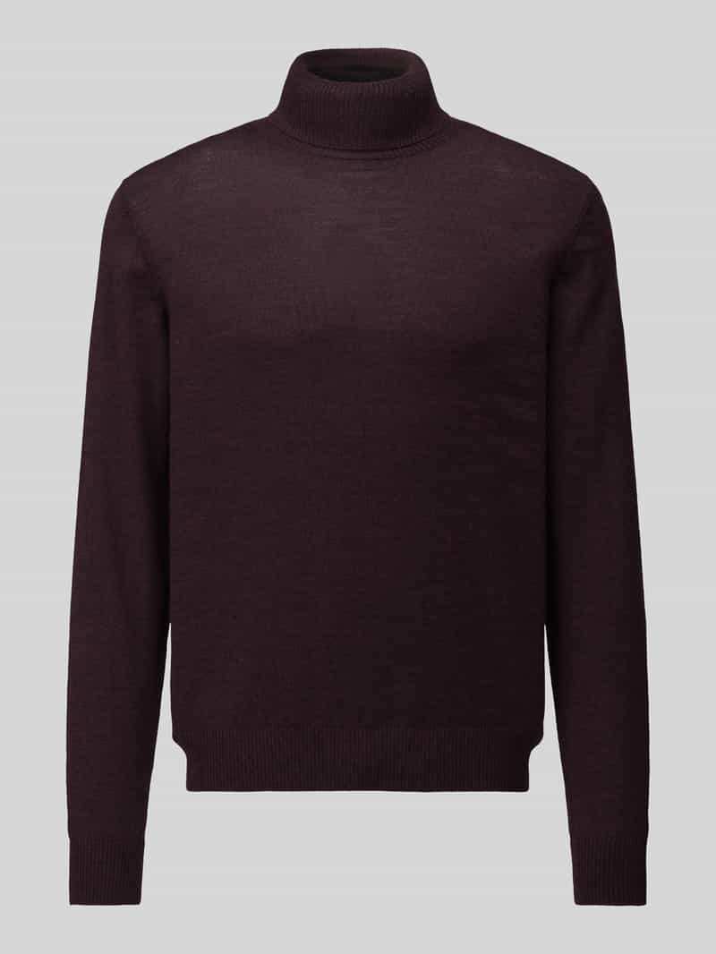 Jake*s Studio Men Regular fit coltrui van zuivere wol model 'MIKO'