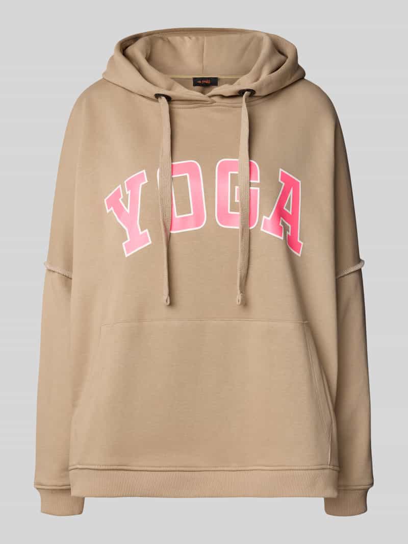 miss goodlife Oversized hoodie van puur katoen met kangoeroezak