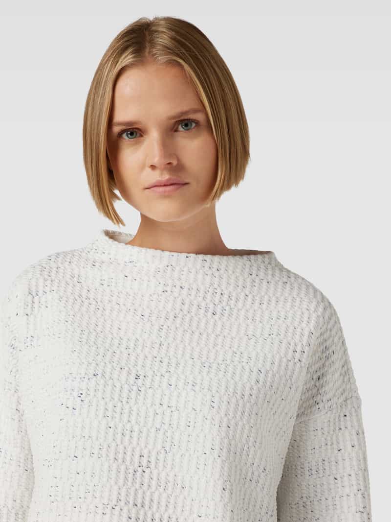 Opus Sweatshirt met boothals model 'Gozy'