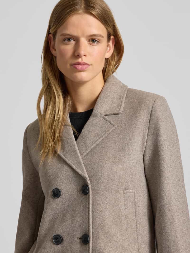 Only Korte trenchcoat met reverskraag model 'FREJA LIFE'