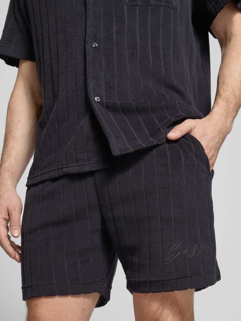 Boss Korte broek met labelstitching model 'JAMES'