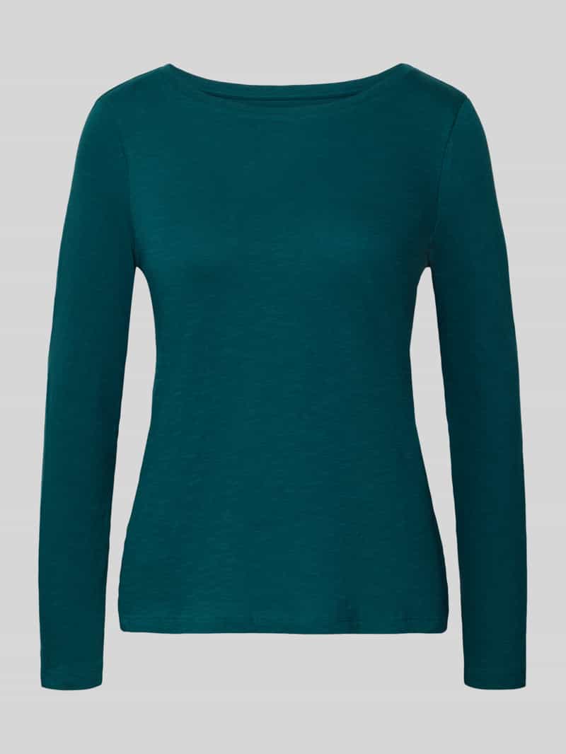 Regular fit shirt met lange mouwen van Mix van biologisch katoen