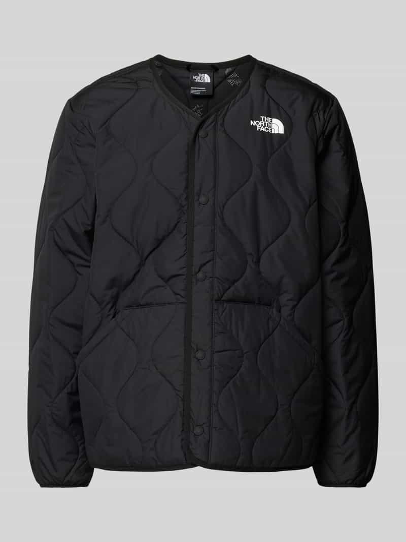 The North Face Gewatteerd jack met labelprint model 'AMPATO'