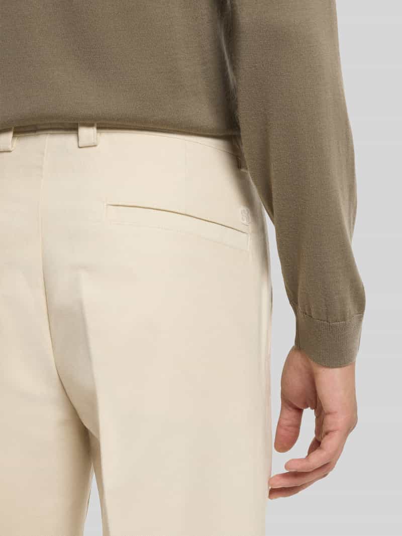 Boss Regular fit broek van katoenmix model 'C-KENT'