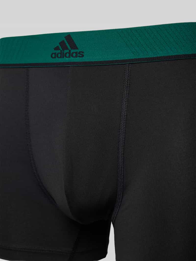 ADIDAS SPORTSWEAR Boxershort met elastische band met label in een set van 2 stuks