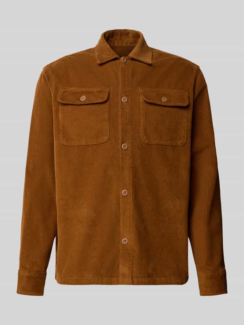 Jack & jones Regular fit overhemdjack van corduroy model 'REGENT'