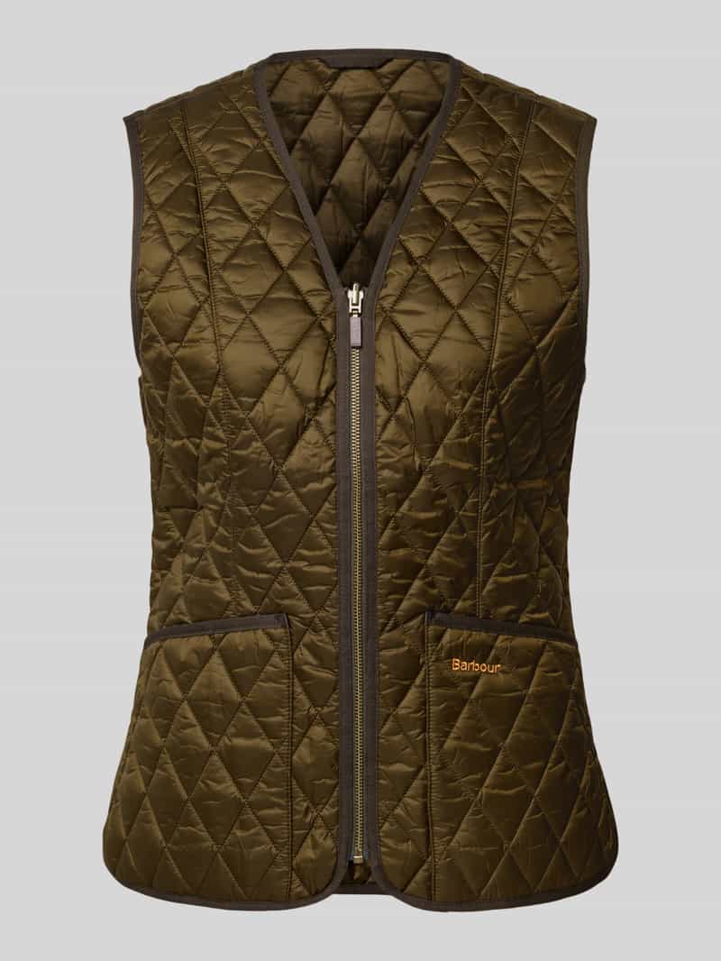 Barbour Shaped fit bodywarmer met labelstitching model 'BETTY'