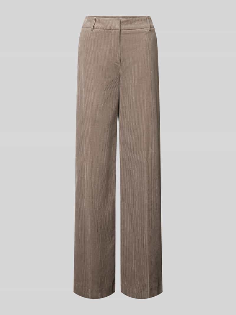 Christian Berg Woman Selection relaxed fit pantalon van corduroy