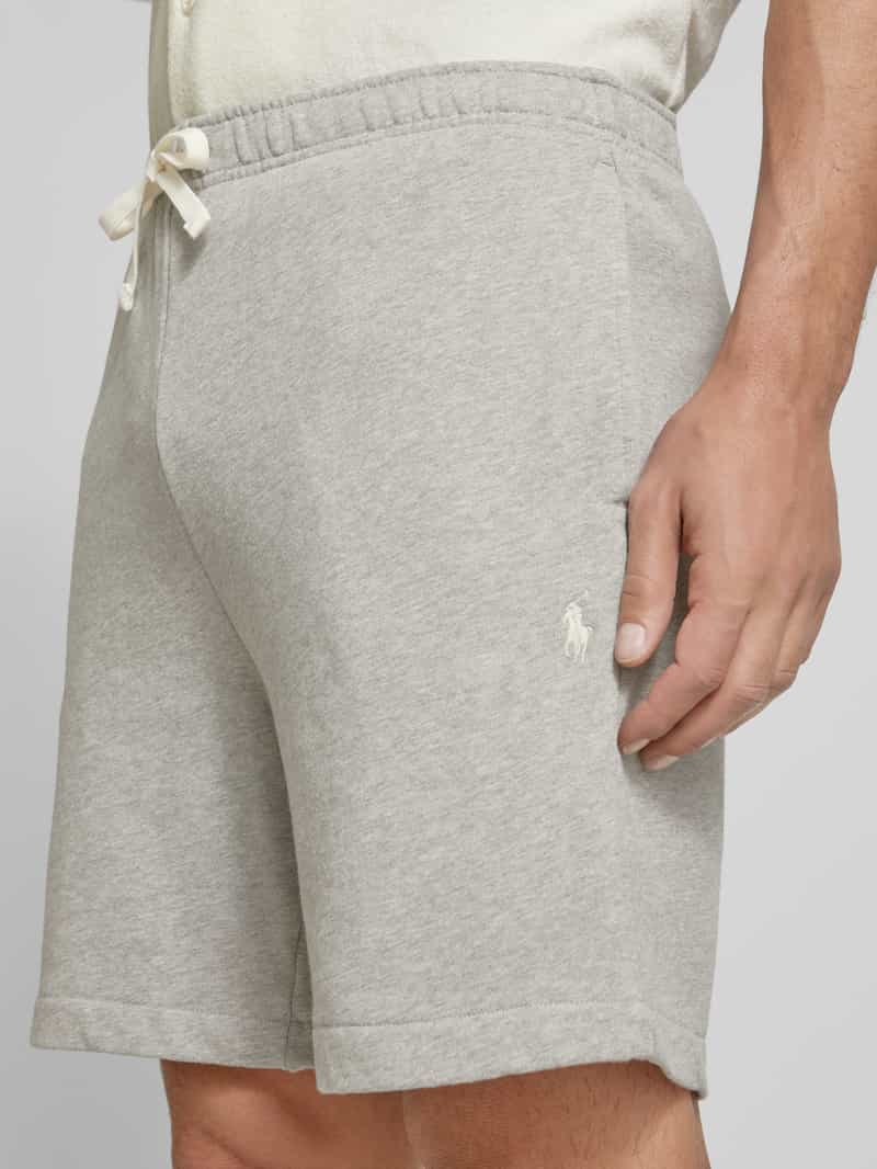 Polo Ralph Lauren Regular fit sweatshorts met tunnelkoord