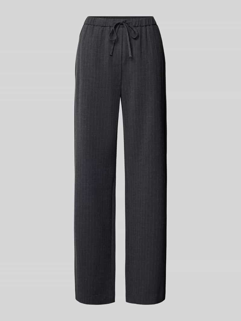 Opus straight fit broek met tunnelkoordbund