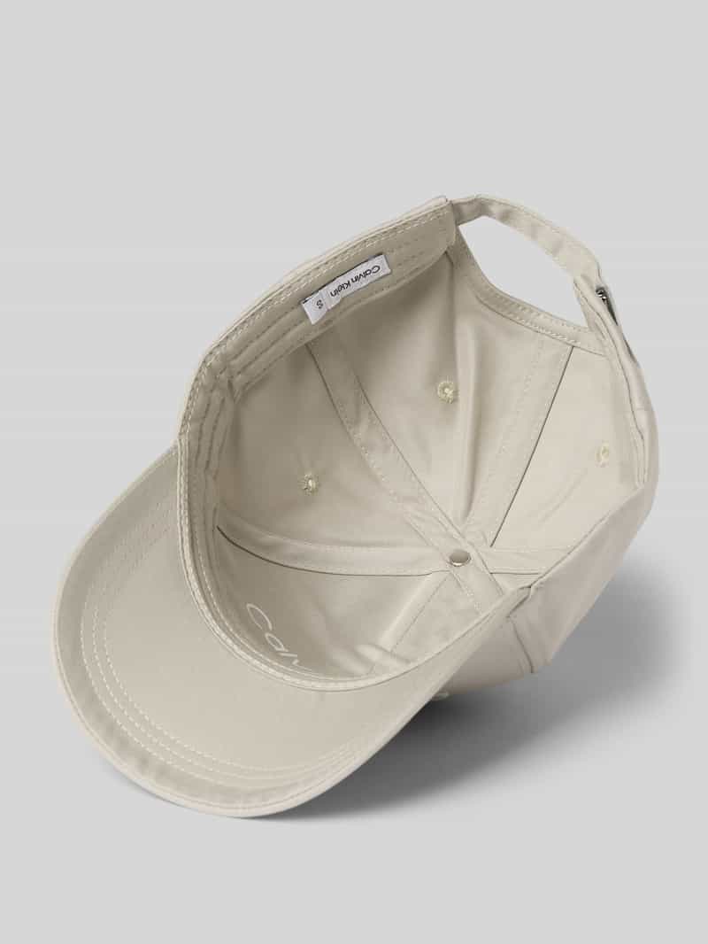 CK Calvin Klein Baseballpet met labelstitching