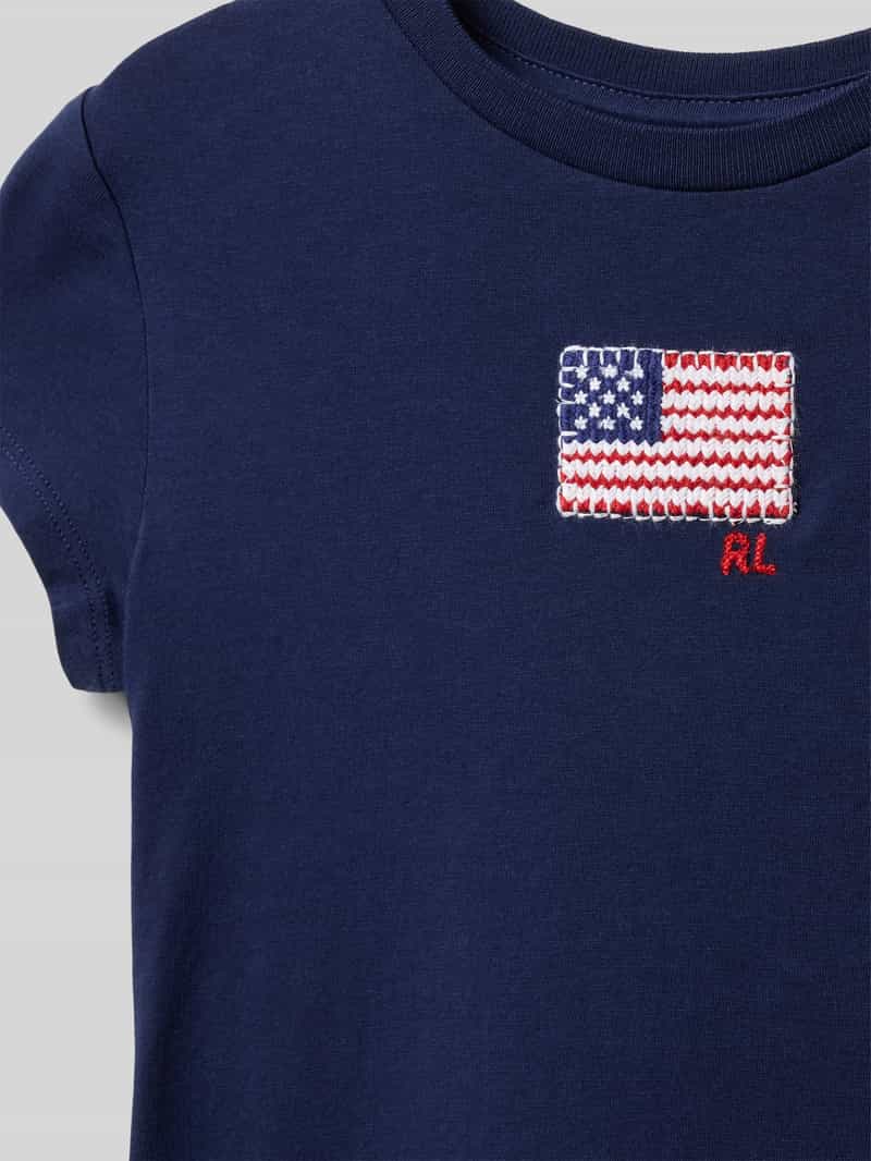 Polo Ralph Lauren Teens T-shirt met labelstitching