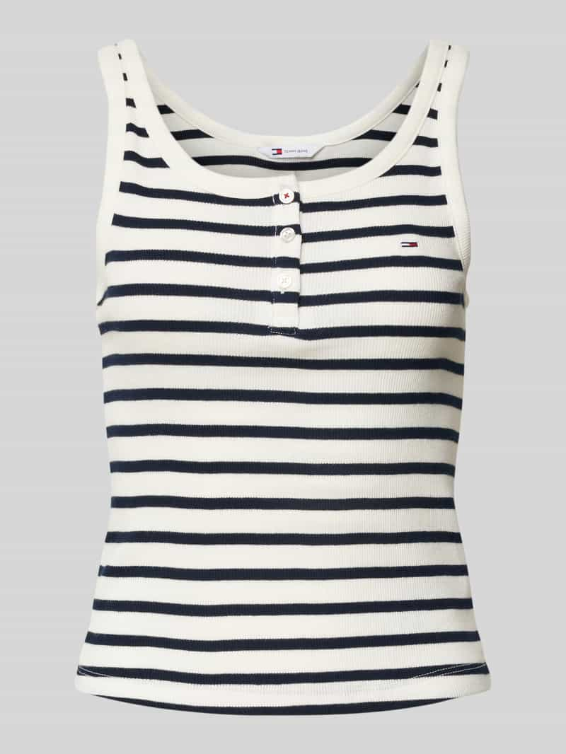 Tommy Jeans Top met bandjes en labelstitching