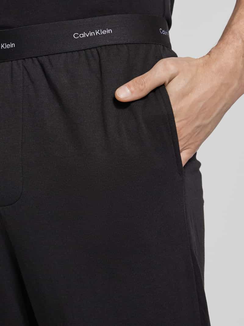Calvin Klein Underwear Regular fit sweatpants met label in band