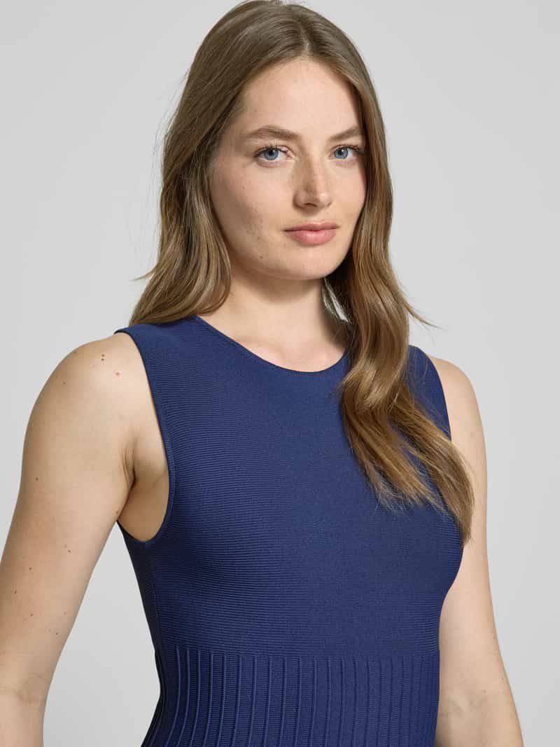 Staud Midi-jurk met plissévouwen model 'ELYSE'
