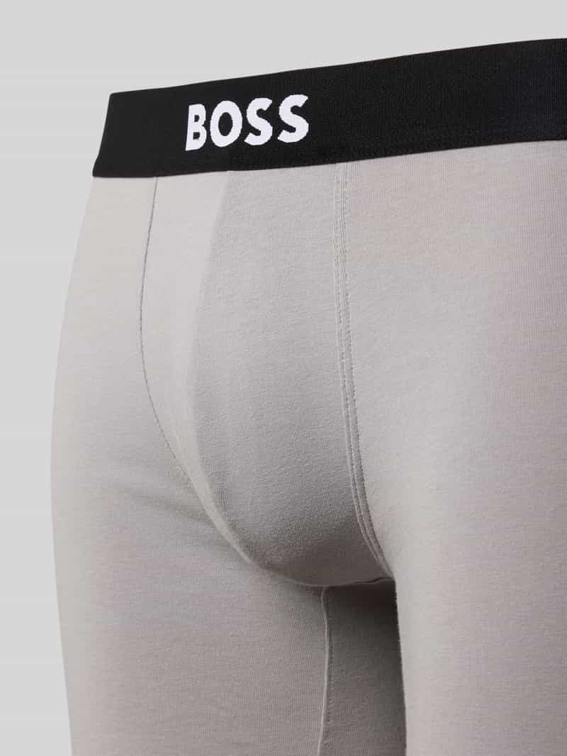 Boss Regular fit boxershort van een mix van katoen en elastaan in een set van 3 stuks