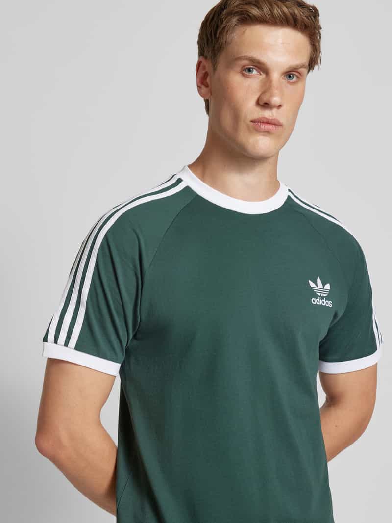 adidas Originals T-shirt met labeltypische strepen