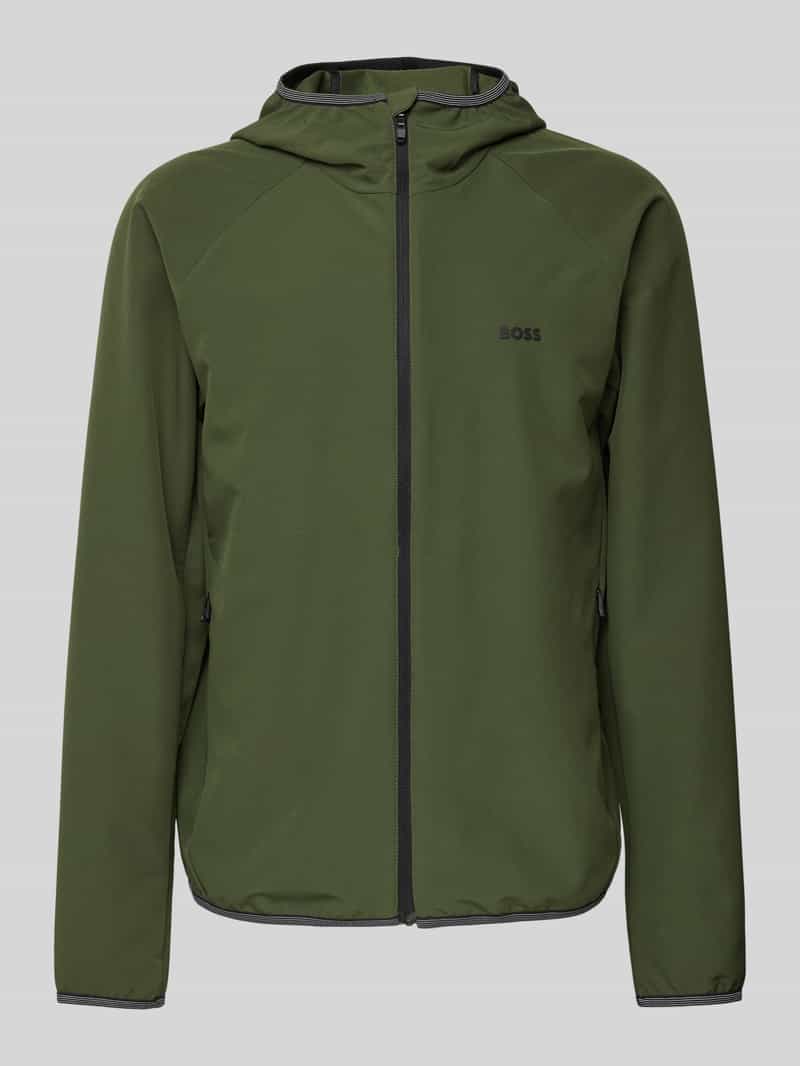 BOSS Green Jack met labelprint model 'Commuter'