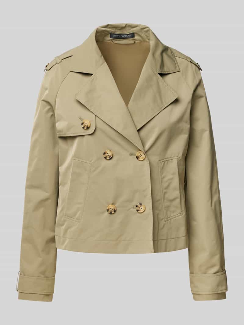 Betty Barclay Trenchcoat met strookzakken
