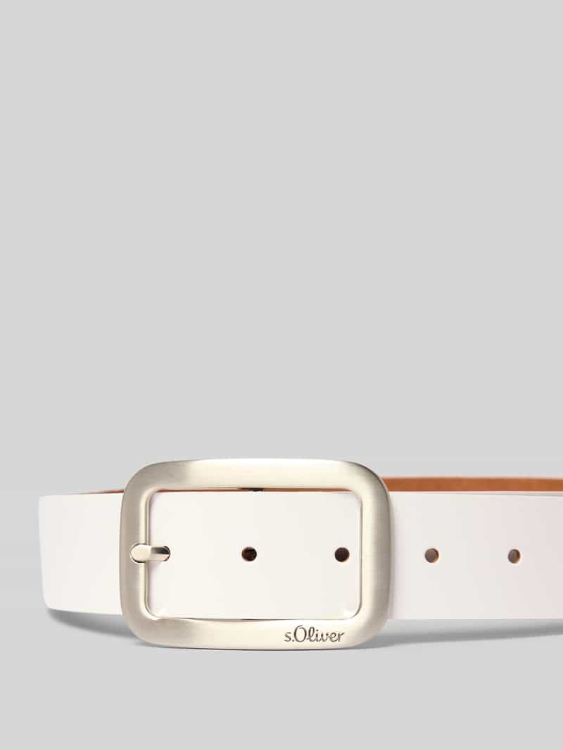 s.Oliver RED LABEL Riem met doornsluiting met label
