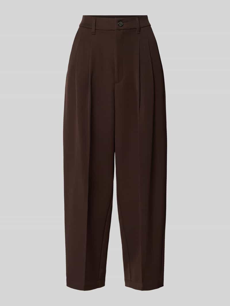barrel fit broek met viscose