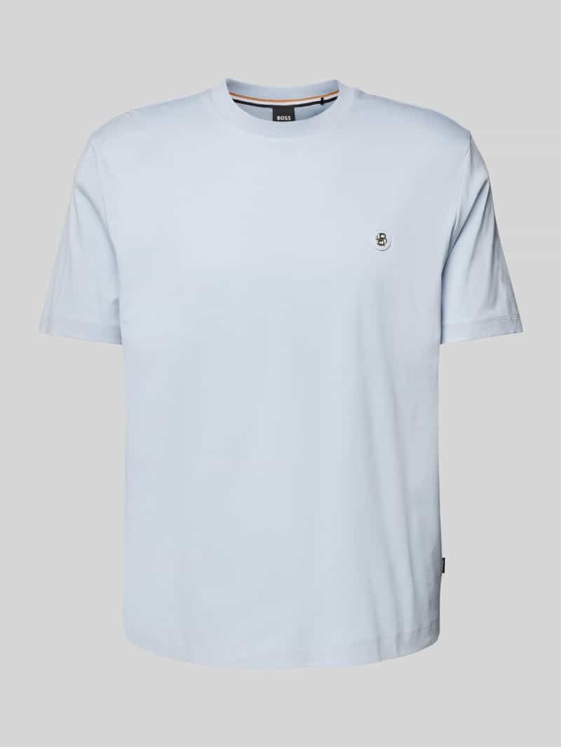 Boss T-shirt met ronde hals model 'Taut'