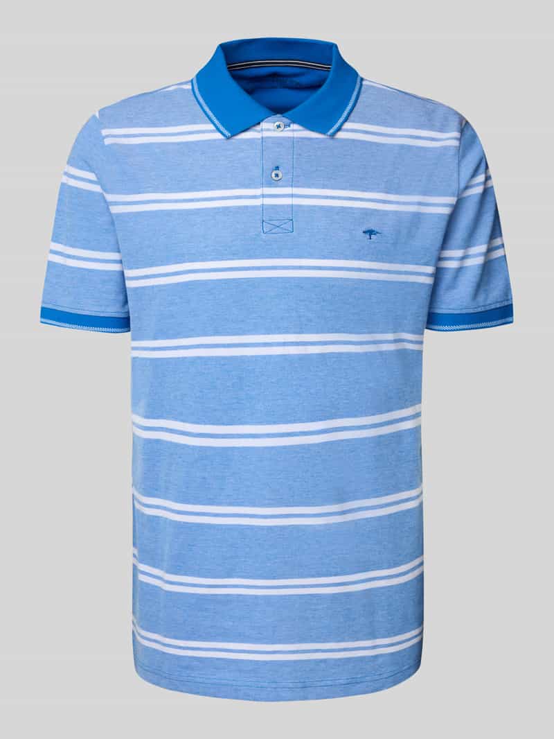 Regular fit poloshirt met logostitching