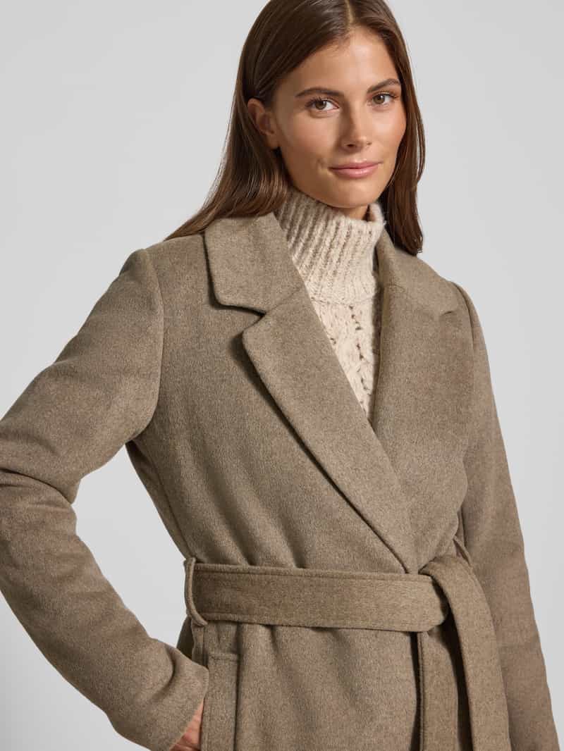 MbyM Lange jas met reverskraag model 'Tanni'