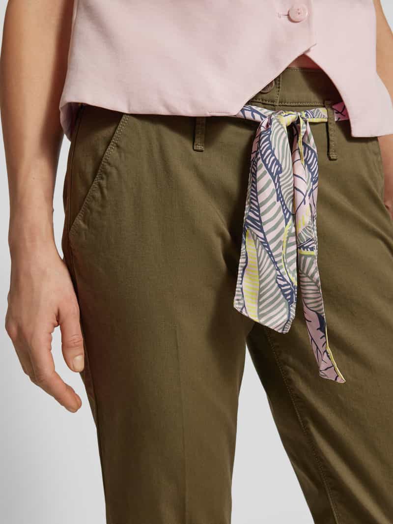 BRAX Slim fit broek met verkort model 'Style. Mel'