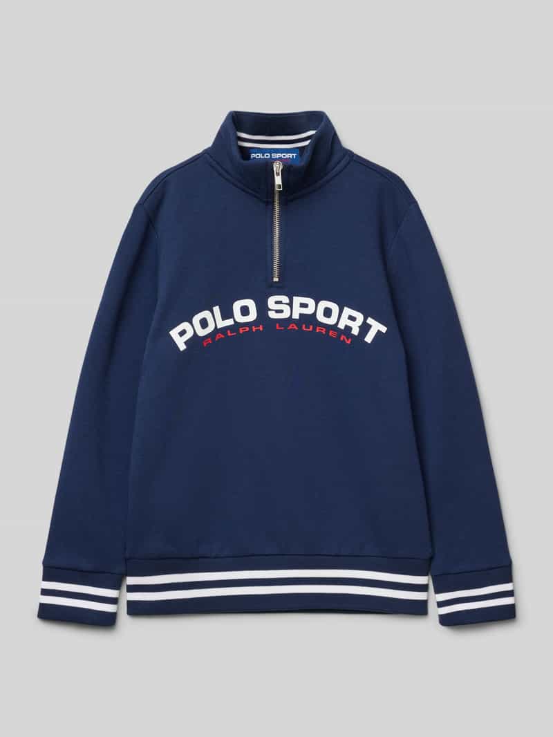 Polo Sport Sweatshirt met ribboorden