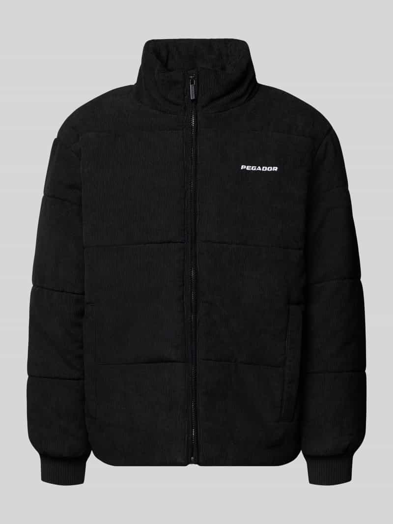 Pegador Gewatteerd jack met opstaande kraag