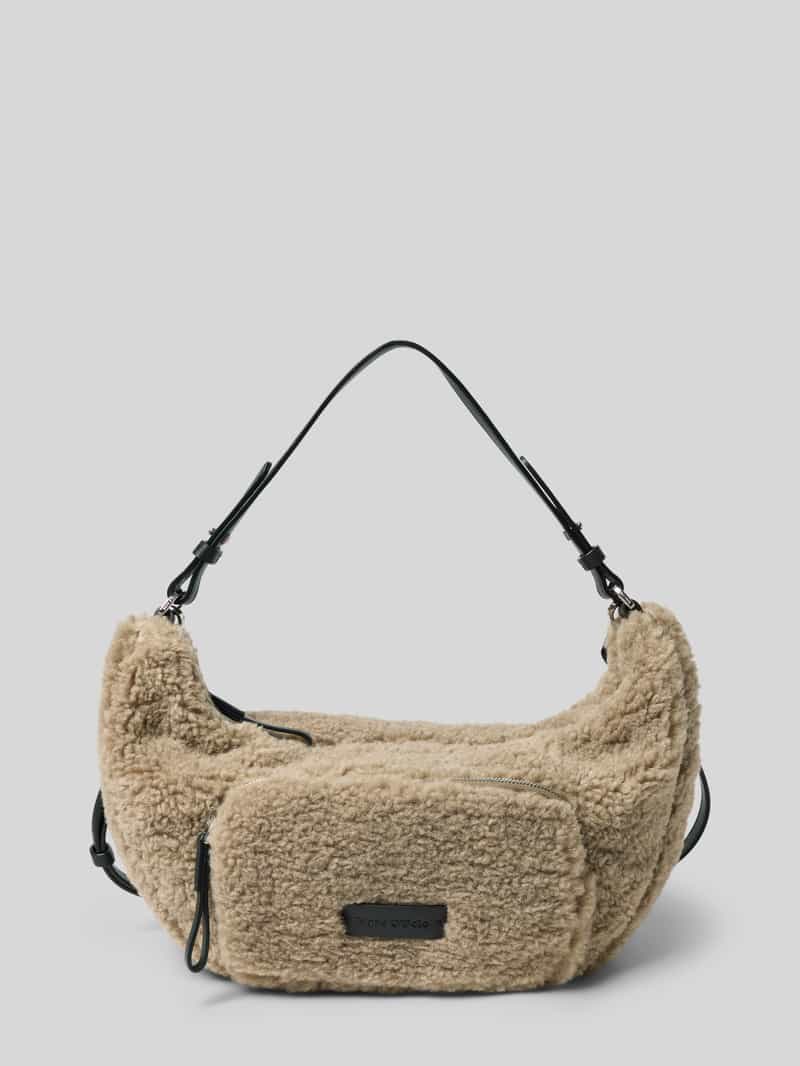 Marc O'Polo Schoudertas in de look van teddybont