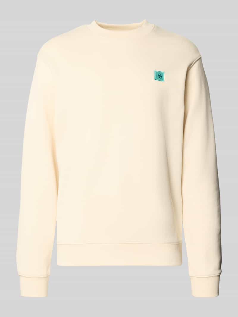 Scotch & Soda Sweatshirt met labeldetail