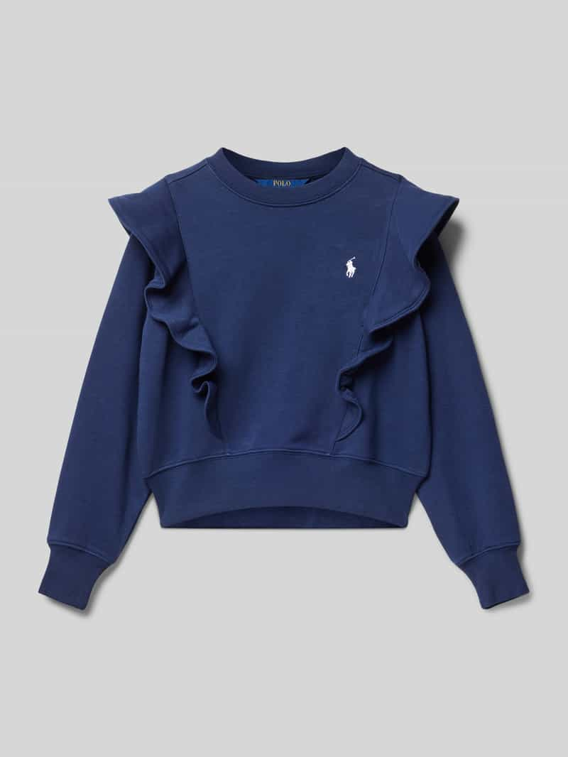 RALPH LAUREN TEENS Sweatshirt met volants