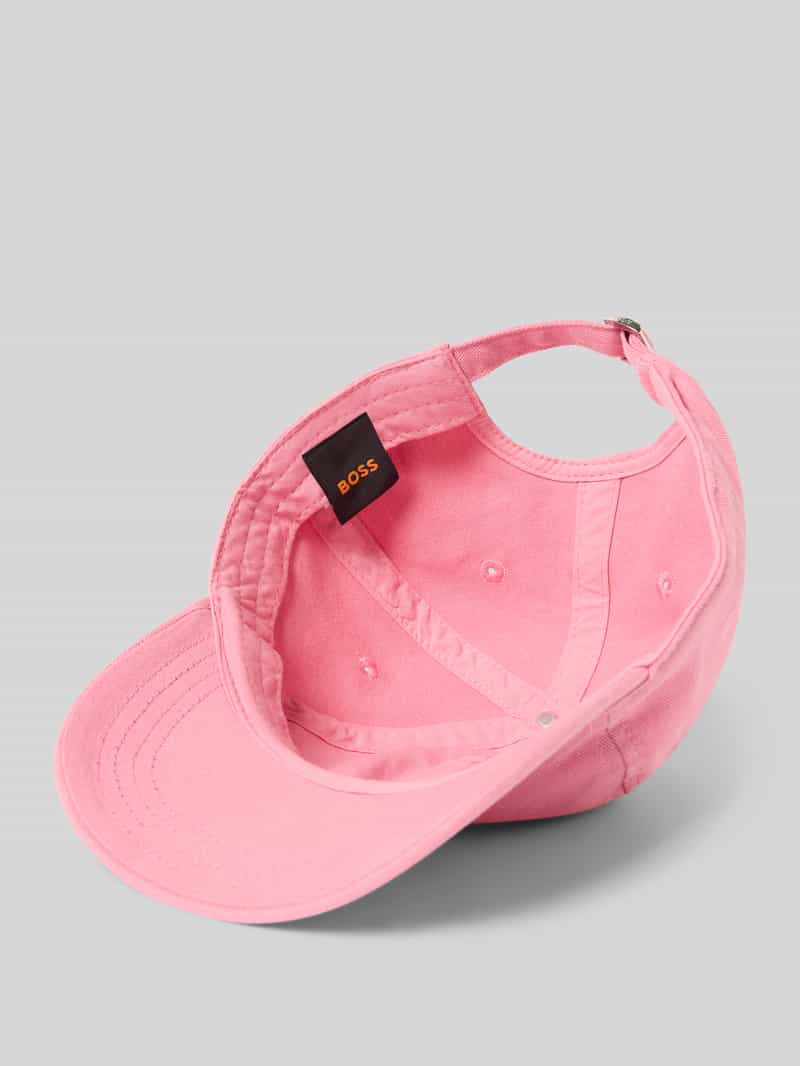 Boss Orange Baseballpet met labelstitching model 'Lilyan'