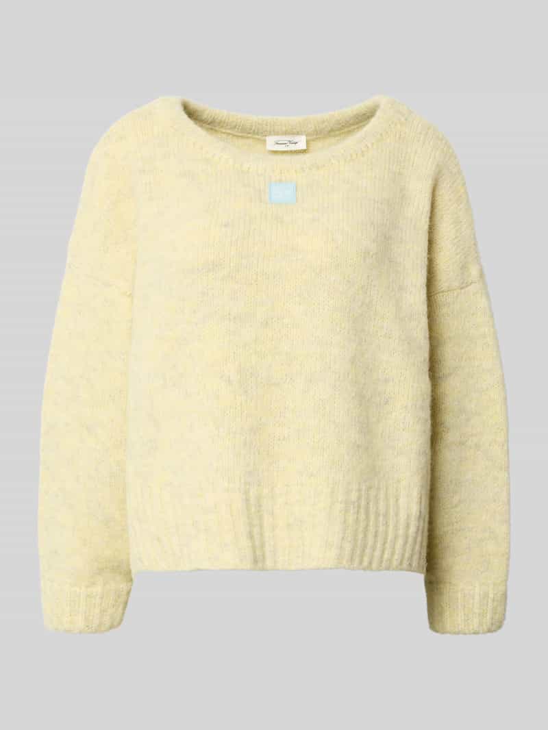 American vintage Relaxed fit gebreide pullover met ronde hals model 'EAST'