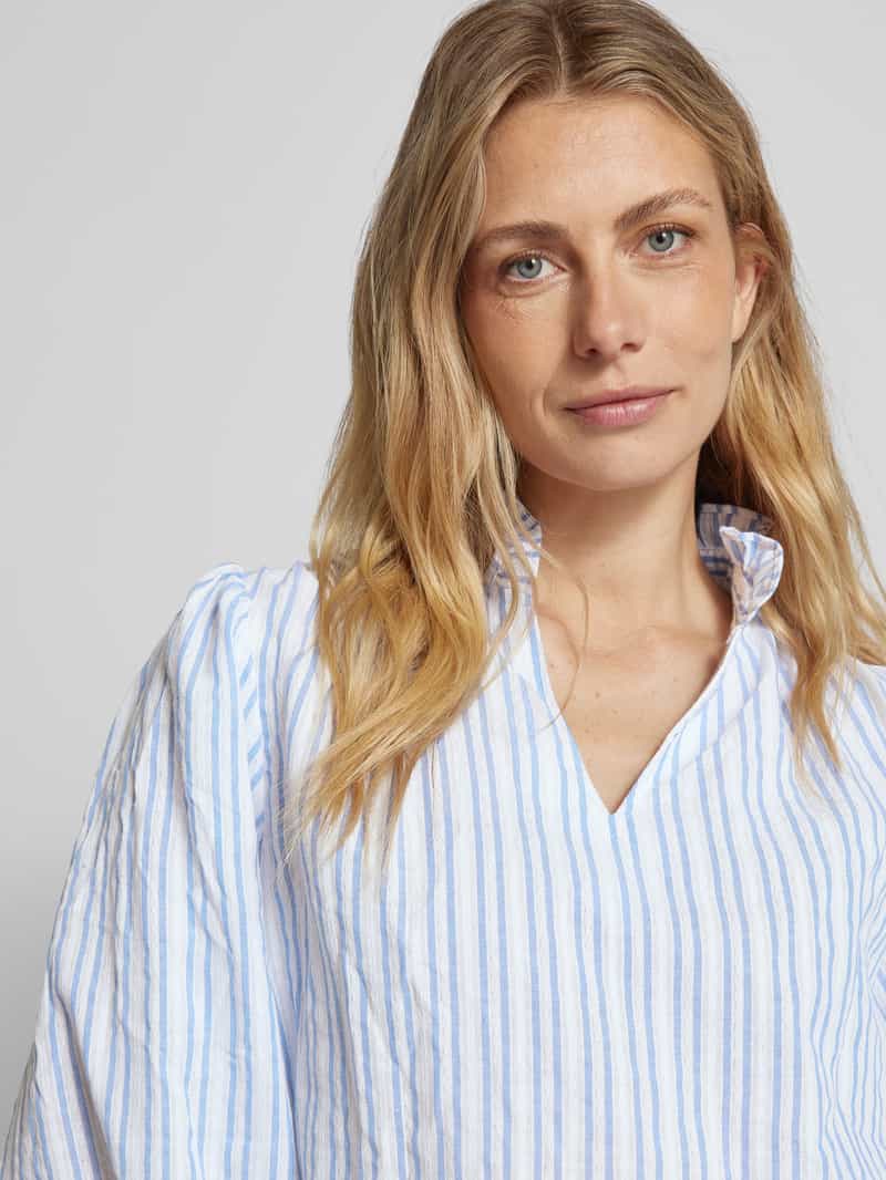 NEO NOIR Blouse met opstaande kraag model 'Johanne'