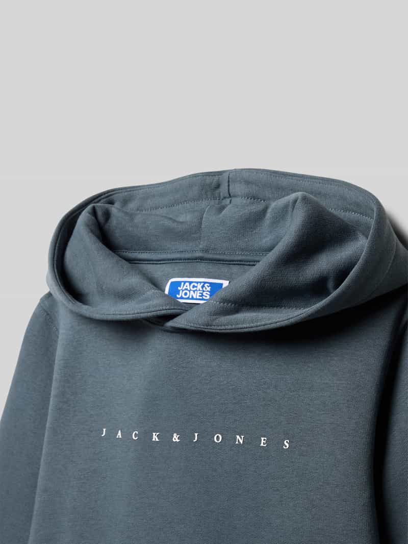 jack & jones Hoodie met kangoeroezak
